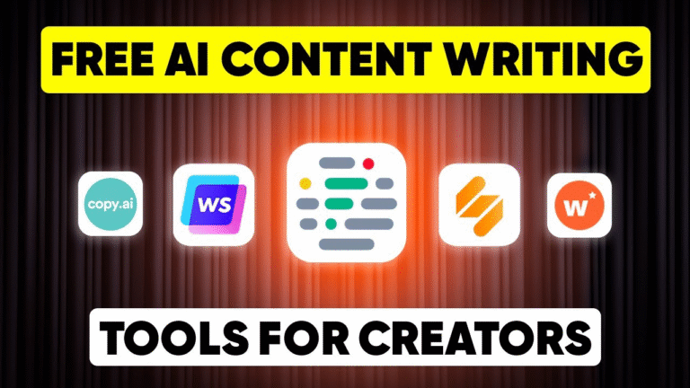 AI Tools for Bloggers: Generate Ideas Write and Optimize Fast